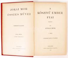 Jókai Mór: A kőszívű ember fiai I-II. Bp., 1895, Révai Testvérek. Kiadói aranyozott gerincű, festett...