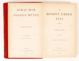 Jókai Mór: A kőszívű ember fiai I-II. Bp., 1895, Révai Testvérek. Kiadói aranyozott gerincű, festett...