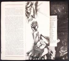 1975 Sütő András: Csillag a máglyán c. darabjának bemutatója. Műsorfüzet a darab színészeinek saját ...