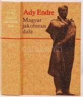 Ady Endre: Magyar jakobinus dala, minikönyv, Bp., 1977, Kossuth Kiadó, sorszámozott példány, 1.200 db.