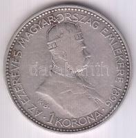 1896. 1K Ag "Ferenc József" T:2-/3