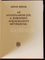 Rényi Péter: Az avantgarde-tól a korszerű alkalmazott művészetig. A nyomdászat dicsérete 3. megjelen...