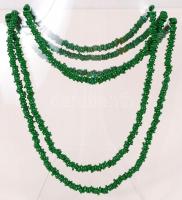 Bizsu tétel: 5 db nyaklánc és egy nyaklánchoz tartozó karkötő