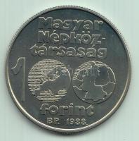 1988. 100Ft "Labdarúgó EB - kapu kapussal" (2x) T:BU
Adamo EM103