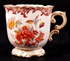 Copeland porcelán teáscsésze és alátét, 6 db, hibátlan, jelzett