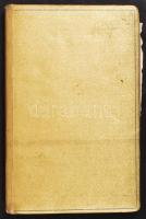 1939-1947 Régi emlékkönyv, belsejében sok szép rajzzal