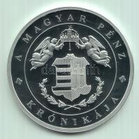 "A magyar pénz krónikája - Aranybulla" Ag(999) emlékérem, (20g/38,61mm) T:PP Tanúsítvánnya...
