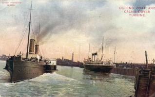 Ostend boat and Calais-Dover turbine (EK)