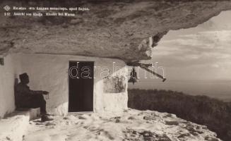 Varna, monastery, praying man