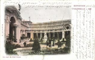 1900 Paris, Exposition Universelle, La cour du Petit Palais