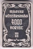 2001. 4000Ft Ag 100 éves a gödöllői művésztelep T:PP Adamo EM169