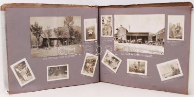 1916 "Südwestfront", fotók a délnyugati frontról, pilóták, autók, légi felvételek, 82 db f...