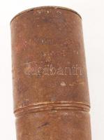 Antik C. Reichert periszkóp, jelzett, sorszámozott, sérült, fém, m:47 cm
