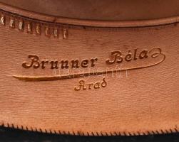 Régi Richard W. Stenler cilinder, jelzett (Brunner Béla Arad), kívülről jó állapotban, 29×22 cm ,m:1...