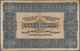1923. 100.000K "Orell Füssli Zürich" T:III apró beszakadások
Adamo K46
