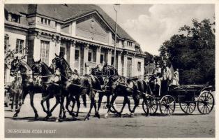 Debrecziner Fünfer-Zug foto AK