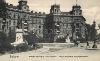 Budapest VI. Körönd, Bocskai- és Zrínyi-szobrok