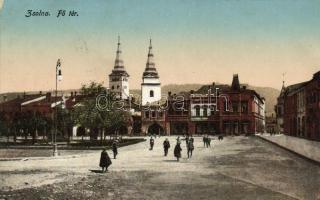 Zsolna, Főtér / main square (Rb)