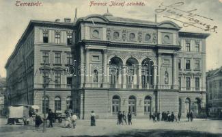 Temesvár, Ferenc József színház / theatre