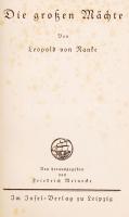 3 db könyv-Hebbel, Friedrich: Gedichte. Leipzig, Insel-Verlag; Klinger, Max: Malerei und Zeichnung. ...
