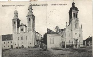Székelyudvarhely, Ferences és Unitárius templom / churches