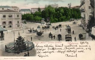 Palermo, Piazza Marina, Giardino Garibaldi / square, garden (EK)