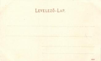 Herkulesfürdő, Szapáry fürdő váróterem; kiadja R. Krizsány / spa interior