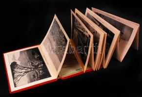 cca 1900 Ricordo di Napoli 30 képes leporello / 30 képes leporello