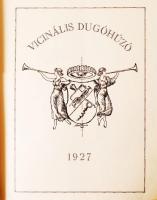 1927 Bp., Vicinális dugóhúzó, A Királyi József Műegyetem mérnökhallgatóinak és gépészmérnök hallgató...