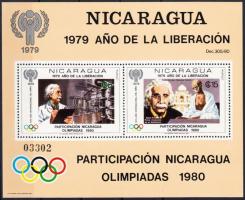 Nicaragua részt vesz az olimpián; Einstein blokk, Nicaragua is involved in the Olympics; Einstein block