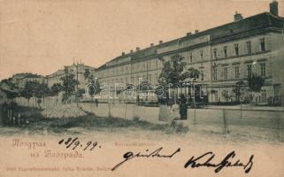 1899 Belgrade, Beograd; Militairakademie / military academy
