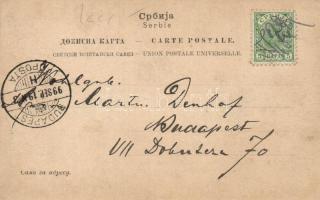 1899 Belgrade, Beograd; Militairakademie / military academy
