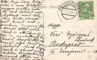 Wintersportgesellschaft im Hotel Panhans, Semmering / Austrian winter sports society