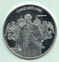 DN. "Nemzetünk nagyjai - Deák Ferenc" Ag emlékérem (10,37g/0.999) T:PP Tanúsítvánnyal!