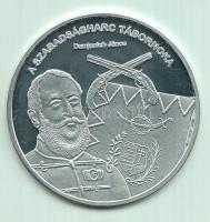 DN. "Nemzetünk nagyjai - Damjanich János" Ag emlékérem (10,37g/0.999) T:PP Tanúsítvánnyal!