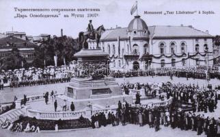 1907 Sofia, Tsar monument inauguration