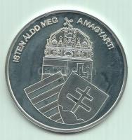 DN. "Nemzetünk nagyjai - Szent István" Ag emlékérem (10,37g/0.999) T:PP Tanúsítvánnyal!