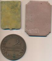 1981. "Erkel Diákünnep" emlékérem (40mm) plaketten (95x70mm) + DN "Szekszárd" pl...