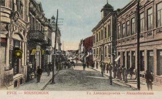 Ruse, Roustchouk; Ulica Alexandrovska / Alexander street