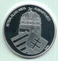 DN. "Nemzetünk nagyjai - II. Rákóczi Ferenc" Ag emlékérem (15g/0.333) T:PP Tanúsítvánnyal!