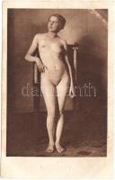 Erotic postcard, nude (EK)