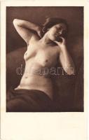 Erotic postcard, nude