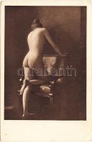 Erotic postcard, nude (EK)