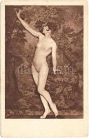 Erotic postcard, nude (fa)