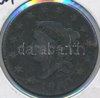 Amerikai Egyesült Államok 1820. 1c T:3
USA 1820. 1 Cent C:F