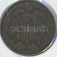 Amerikai Egyesült Államok 1865. 2c díszes "5" T:2-
USA 1865. 2 Cent fancy "5" C:...
