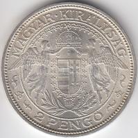 1938. 2P Ag "Madonna" T:1-,2
Adamo P7