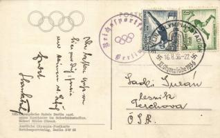 1936 Berlin, Olympic Games, swimming pool