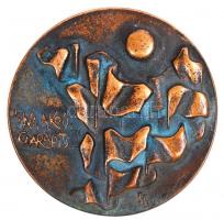 SF jelzéssel: Hass, alkoss, gyarapíts. Bronz plakett, d:9 cm