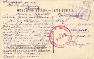 Duke Nicholas Nikolaevich on the front